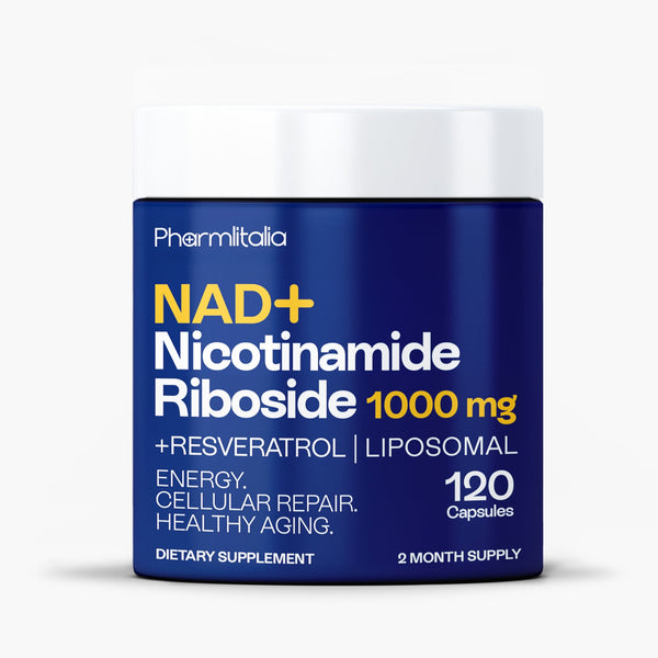 NAD+ Capsules with Resveratrol & Nicotinamide Riboside | Cellular Energy & Healthy Aging Support