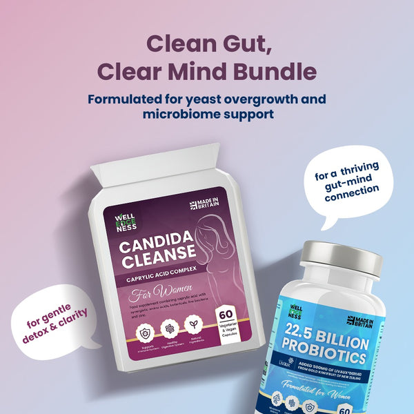Ultimate Health Bundle – Candida Cleanse & 22.5 Billion Probiotic Supplement