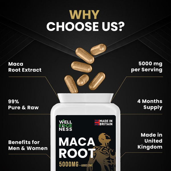 Maca Root 5000mg with Zinc