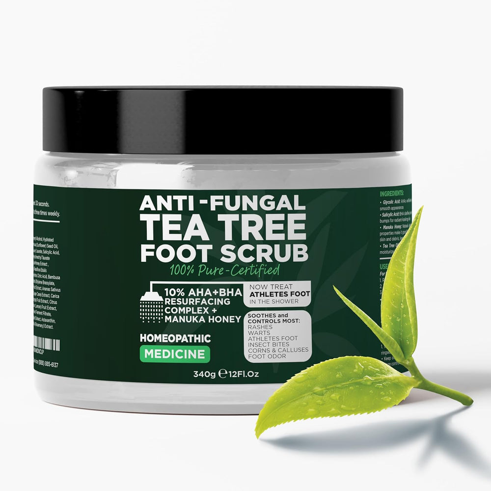 Foot Scrub with Tea Tree Oil