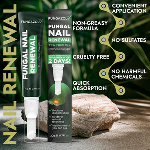 Nail Fungus Treatment with Tea Tree Oil for Fungal Nail & Toenail Repair