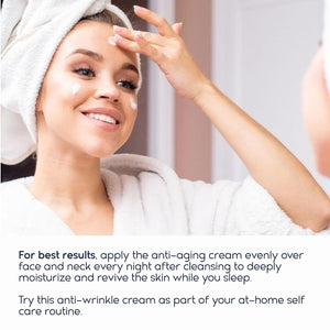 Instant Face Lift Cream, Face Cream for Older Women 60 Plus - Wrinkle Cream for Face Deep Wrinkles - Face Moisturizer for Women Dry Skin | Night Cream for Women Anti Aging - 1.69 Fl Oz - Pharmlitalia