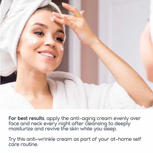 Instant Face Lift Cream, Face Cream for Older Women 60 Plus - Wrinkle Cream for Face Deep Wrinkles - Face Moisturizer for Women Dry Skin | Night Cream for Women Anti Aging - 1.69 Fl Oz - Pharmlitalia