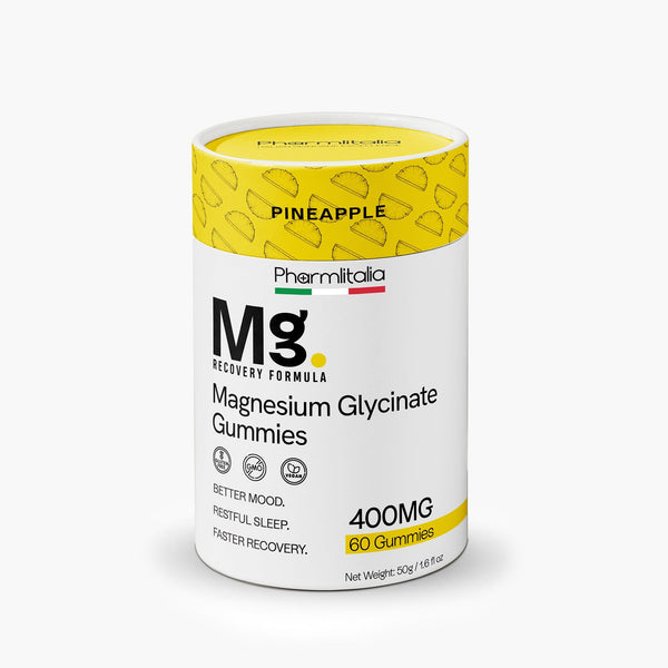 Magnesium Glycinate Gummies - Pineapple - Pharmlitalia